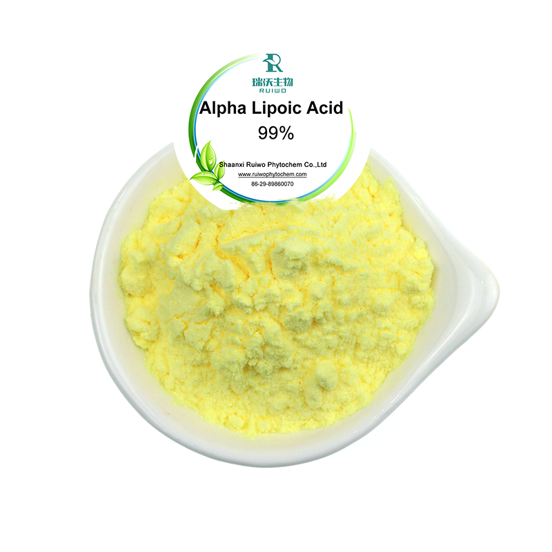 Low MOQ for Shikimic Acid - FACTORY SUPPLY PURE ALPHA LIPOIC ACID 99% – Ruiwo detail pictures