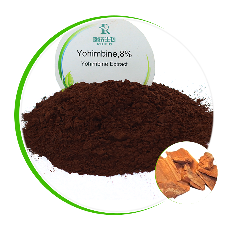Tovarniška ponudba 100% naravni ekstrakt lubja Yohimbe, Yohimbine HCl 8%