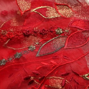 Womens Embroidered Silk Spring Scarf Fashion Shawls Wraps