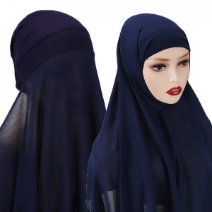 Instant Chiffon Hijab ready to wear muslim accessories for women