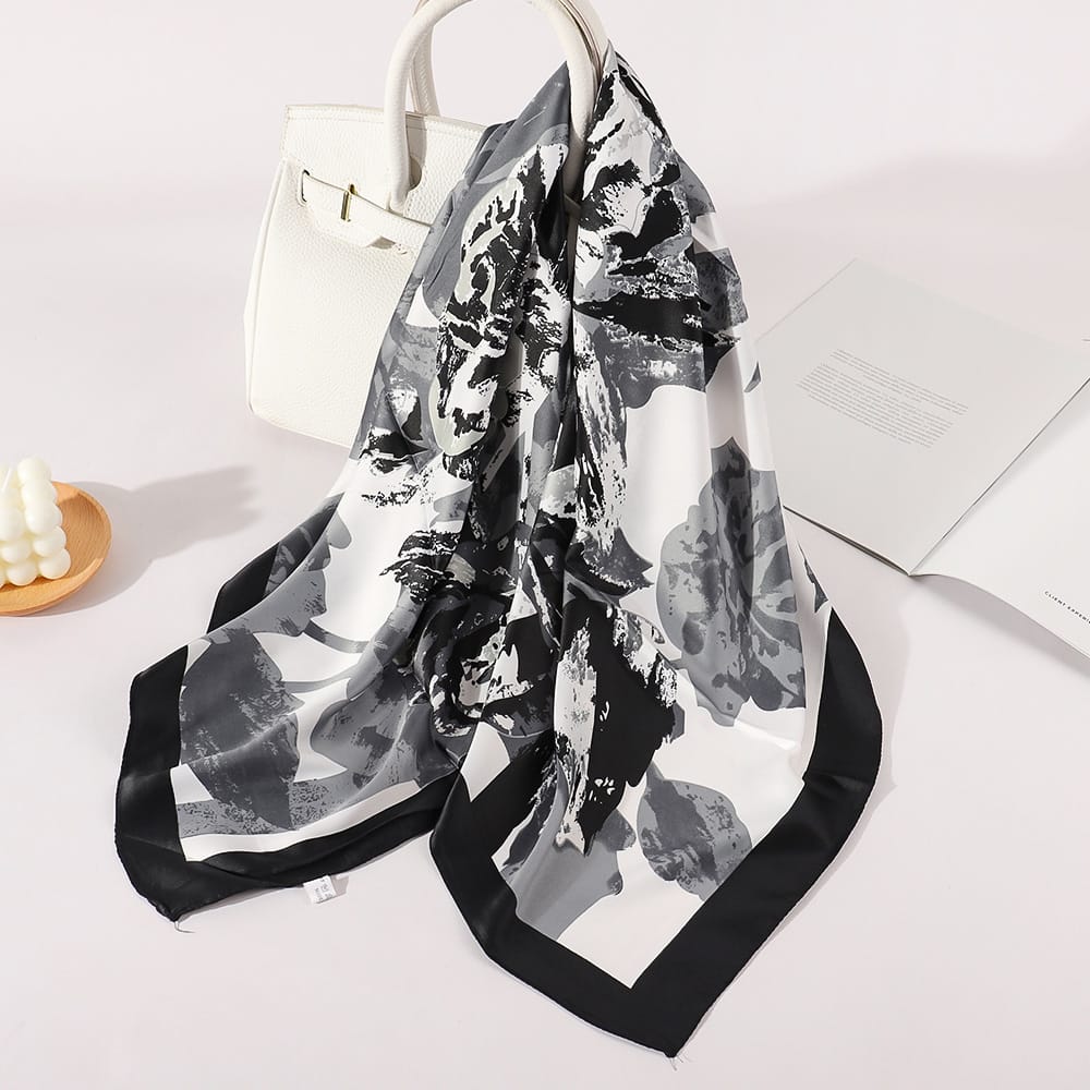 Buy Silk Scarf Luxury Factories –  satin square scarf Neck Hair Head Scarf Bundle – Runmei
