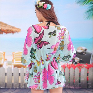Women Summer Tunic Dress  Printed Ethnic Style Summer  Dress