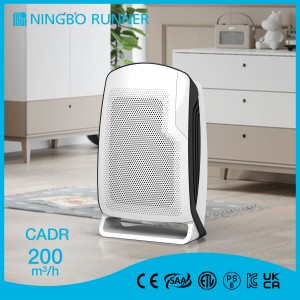 PM2.5 and UVC Sterilizer HEPA Filter Home Air Purifier