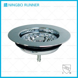 Decorative Basket Strainer with Different Surface Treatment