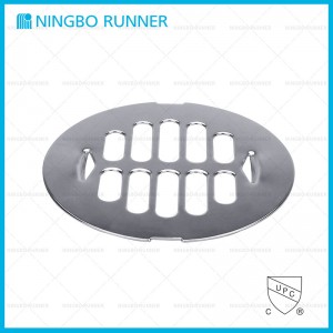 Discount wholesale Pop Up Drain Gasket - Stainless Steel Snap on Strainer with Louver Hole 4 1/4 – Ningbo Runner