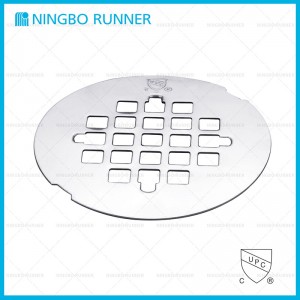Wholesale Lawn Pop Up Drain Freezing - Stainless Steel Snap on Strainer with Louver Hole 4 1/4 – Ningbo Runner