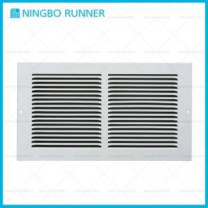 Factory wholesale T-Bar Perforated Supply Diffuser - Steel Return Air Grille White-1/3” Space Fins – Ningbo Runner