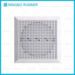 Plastic Egg Crate Grille ABS White 6×6 inch 8×8 inch Sidewall and Ceiling Supplies and Returns
