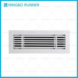 Aluminum Linear Diffuser White Sidewall or Ceiling Supplies and Returns