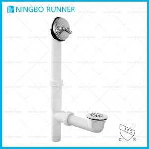 factory Outlets for Repair Trappp Blackdirect Connect - Trip Lever Plastic Tubular Bath Waste with different surface treatment – Ningbo Runner
