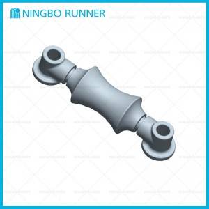 2021 Latest Design C Clamp Pipe Hanger - HDG Cast Iron Single Pipe Roller Support – Ningbo Runner