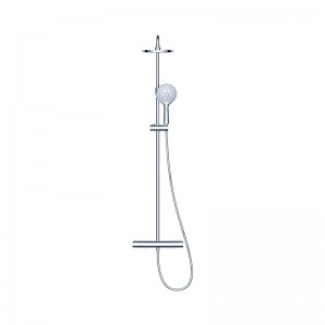3843 Costa thermostatic shower system