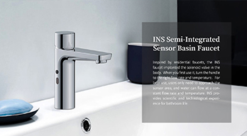 INS Semi-Integrated Sensor Basin Faucet