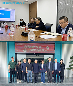 The expert group of Science and Technology Bureau visited Runner to guide the “2021 R&D Project Evaluation”.