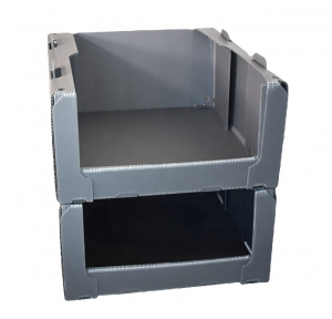 Wholesale Foldable PP Hollow Corrugated Sheet Plastic Turnover Storage Box