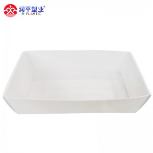 Pp Plastic Material Corrugated Moving Box With Lid for fish, oysters, seafood wholesale