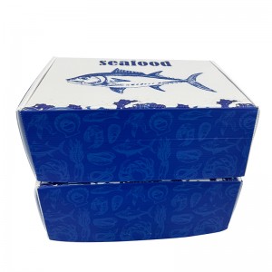 Cheap and easy to use plastic seafood box fish box vegetable box