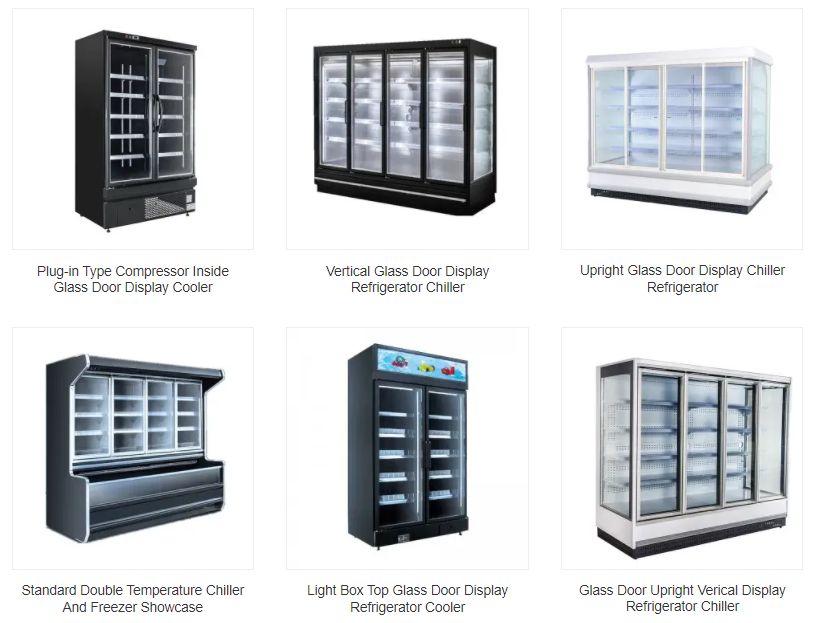 how much do you know about glass door chiller/ freezer/ refrigerator？