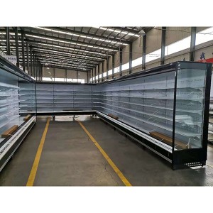 factory low price Double Door Refrigerator OEM China Commercial Display CE Low Prices of Energy Conservation and Environmental Protection