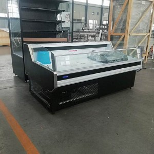 2019 China New Design China Counter Top Display Fridge Shop Refrigerated Deli & Meat Display Showcase