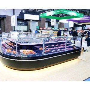 Factory Directly supply China High Quality Deli Display Fridge / Food Display Showcase for Supermarket