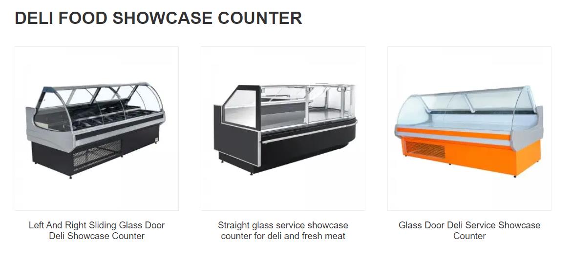 how much do you know about deli showcase counter?