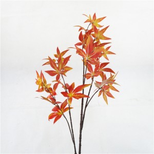 maple leaves Plants Floral Greenery Stems for Home Party Wedding Decoration