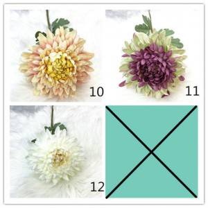 Artificial Flower Single Chrysanthemum Single Stem Flower