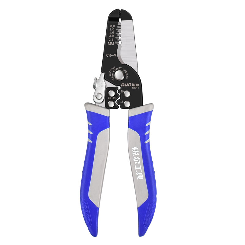 Multi-function 8 Inch 200mm CR-V Wire Stripping Pliers For Cut Wire