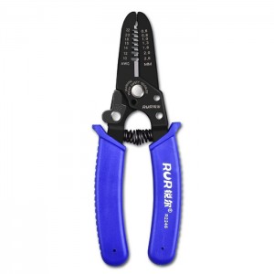 Single Handle Color 6.5 Inch CR-V Wire Stripping Plier