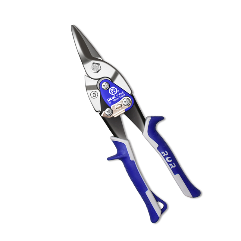 Professional CR-V Right Left Straight Tin Aviation Snip Scissors For Cutting Steel Featured Image