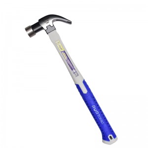 Precision Ground 10OZ Shockproof Handle Claw Hammer