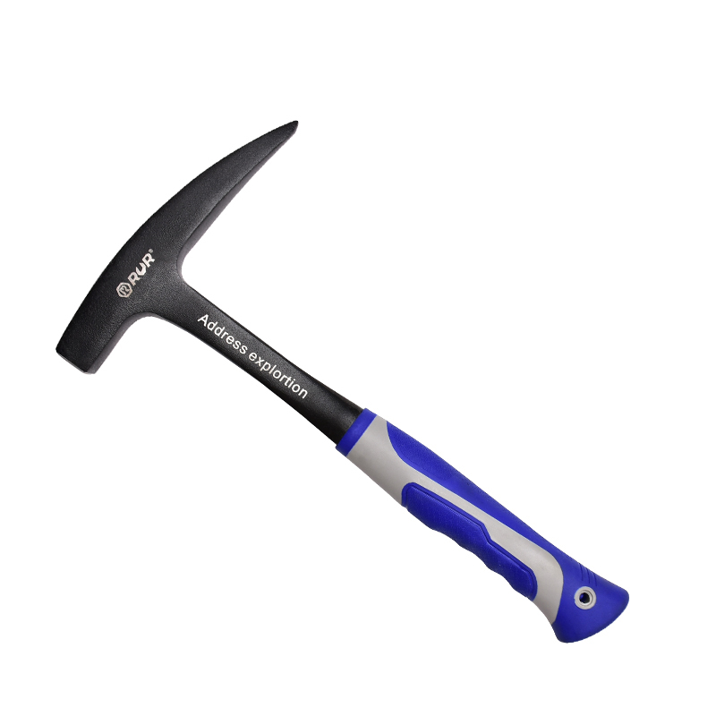 Hand Tool Drop Forged Masonry Geologist Hammer With Skid Handle