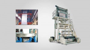 China Plastic Flakes Making Machine Manufacturers –  High Speed Film Extrusion Machine Set  – XiuShui