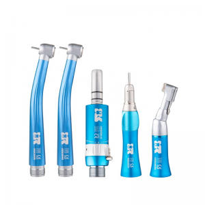 EX-203C-2 Newest Fashion Blue Color High Low Speed Dental Handpiece Kit