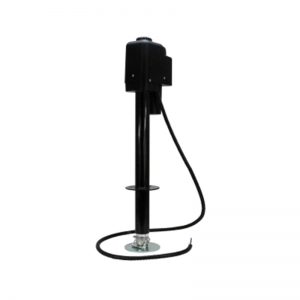 3500lb Power A-Frame Electric Tongue Jack with LED Work Light BLACK