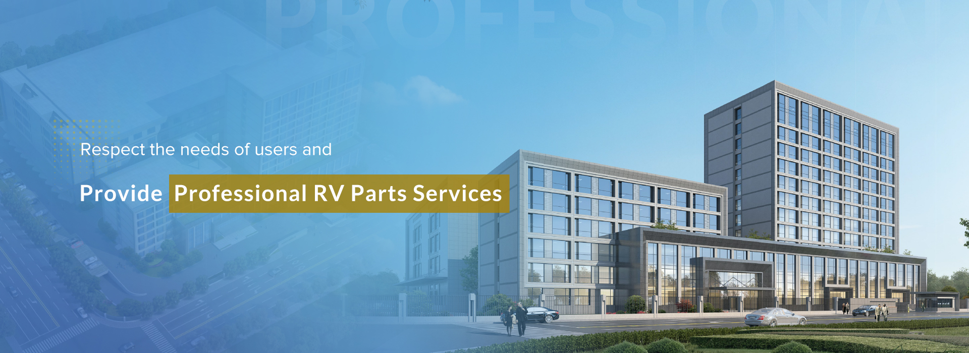 Pese Ọjọgbọn RV Parts Services