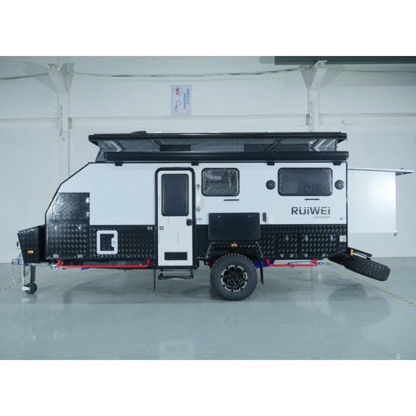 Ruiwei 15ft Hard-top Camp Trailer 4×4 Camper Van Off Road Camper Trailer