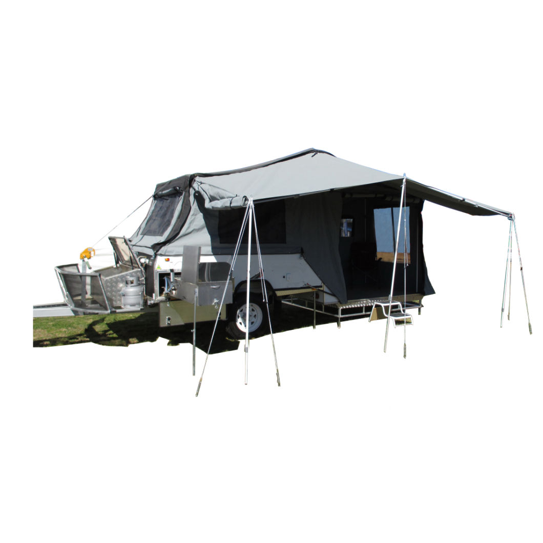 Australia Popular Hard Floor off Road Camping Trailer for Camper Travel with Tent