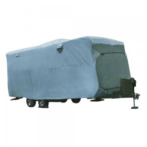 OEM/ODM Manufacturer Open Range Fifth Wheel - Heavy duty non woven material dustproof caravan cover waterproof caravan cover – Ruiwei