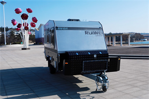New 2022 High Quality Custom RV Trailer Camper Caravan With Shower
