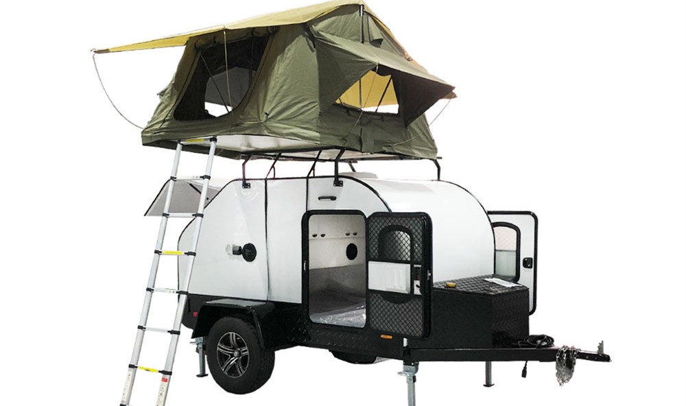 Best quality Small Camping Trailers - Pop-up Camper Trailers Teardrop Trailer  – Ruiwei detail pictures