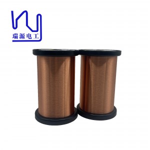 2UEW155 0.075mm copper enameled winding wire for Micro devices