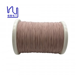 2USTC-F 155 0.04mm * 420 strands High Frequency Nylon Served Copper Litz Wire