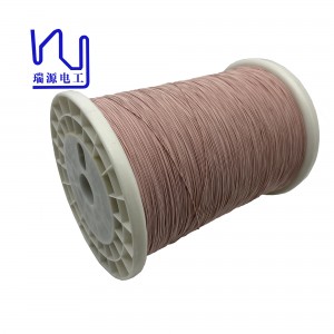 2USTC-F 155 0.04mm *145 copper stranded wire nylon served litz wire for motor