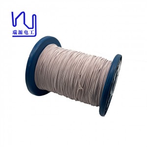 USTC/UDTC155/180 Custom 0.04mmx1500 Stranded Copper Wire Nylon Silk Litz Wire