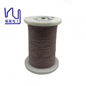 1USTC-F 0.05mm/44AWG/ 60 Strands Silk covered Litz Wire Polyester served