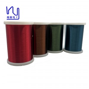 Blue / Green / Red /Brown Color Enameled Copper Wire For Winding Coils