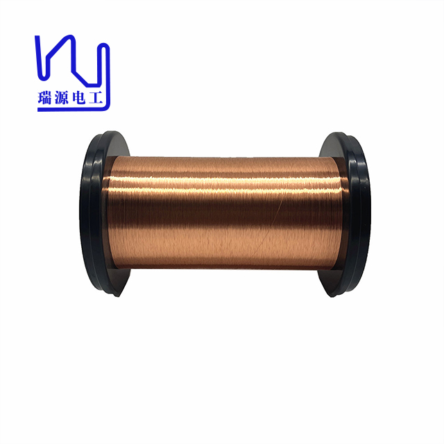 Custom 0.14mm*0.45mm Ultra-thin Enameled Flat Copper Wire AIW Self Bonding  manufacturers and suppliers
