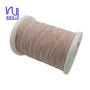 1USTC-F 0.06mmz*165 High Frequency Usage Nylon Silk Covered Litz Wire